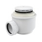 Alcadrain Siphons de baignoire - Garniture de vidage pour receveurs, blanc A47B-50
