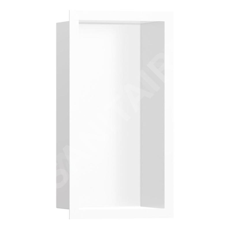 Hansgrohe XtraStoris Individual - Niche murale avec cadre design, 300x150x100 mm, blanc mat 56096700