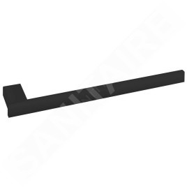 Sapho Bella - Porte-serviettes, longueur 400 mm, noir mat FA311B