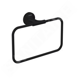 Axor Universal Circular - Porte-serviettes, noir mat 42823670