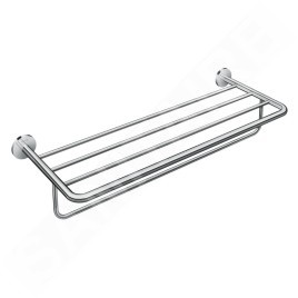 Axor Universal Circular - Tablette avec porte-serviettes, longueur 600 mm, chromée 42843000