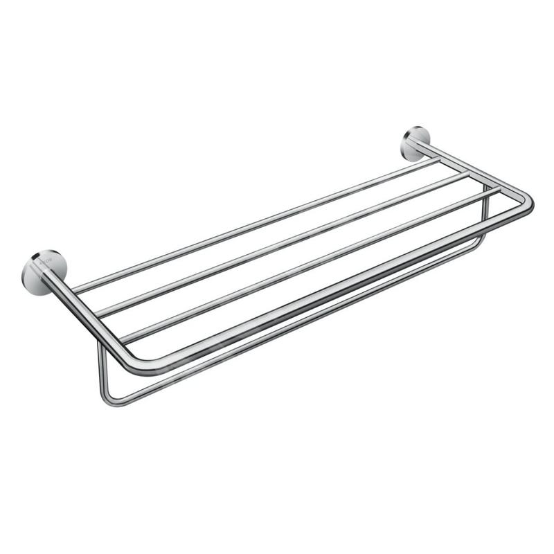 Axor Universal Circular - Tablette avec porte-serviettes, longueur 600 mm, chromée 42843000