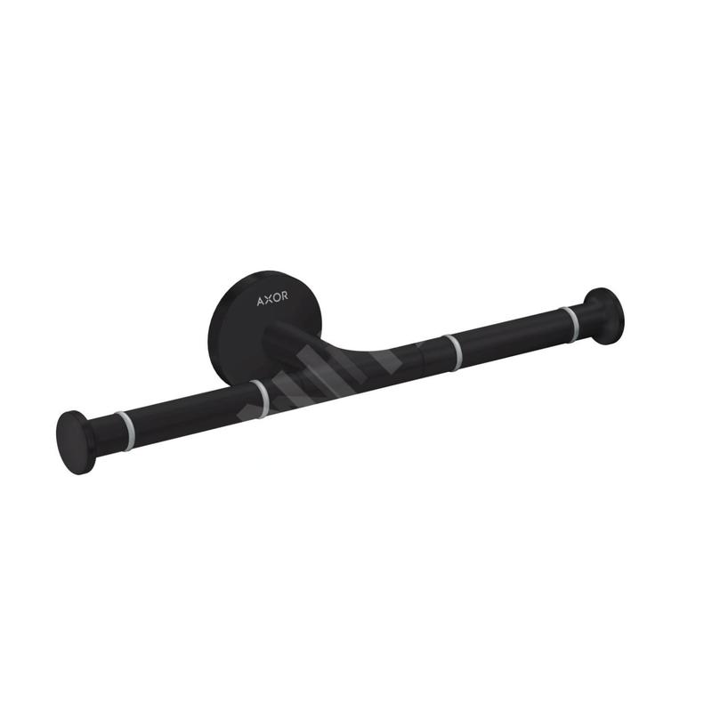 Axor Universal Circular - Porte-papier toilette, noir mat 42857670