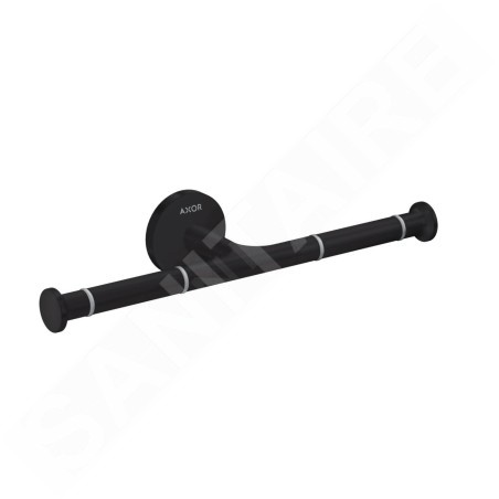 Axor Universal Circular - Porte-papier toilette, noir mat 42857670