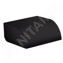 Axor Universal Circular - Porte-papier toilette, noir mat 42858670