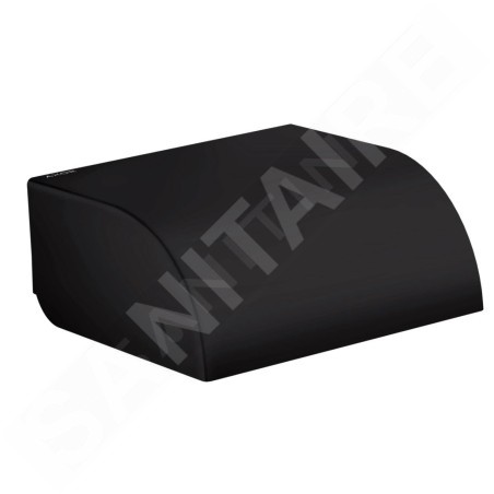 Axor Universal Circular - Porte-papier toilette, noir mat 42858670