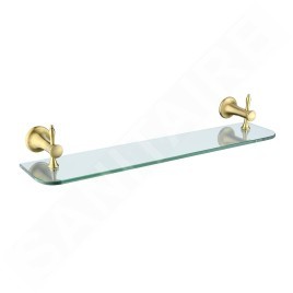 Novaservis Ferro Antica - Etagère, 600x102 mm, verre/bronze AAI13BR