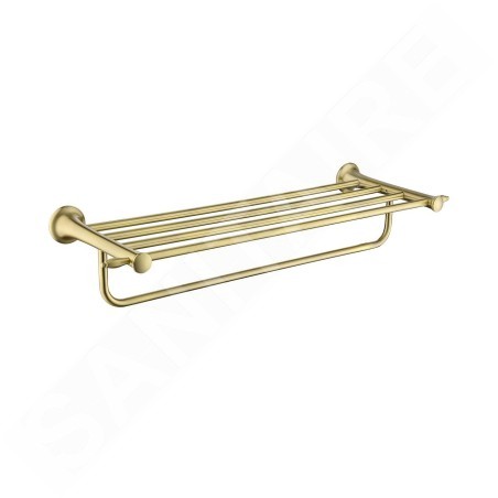 Novaservis Ferro Antica - Tablette avec porte-serviettes, longueur 660 mm, bronze AAI35BR