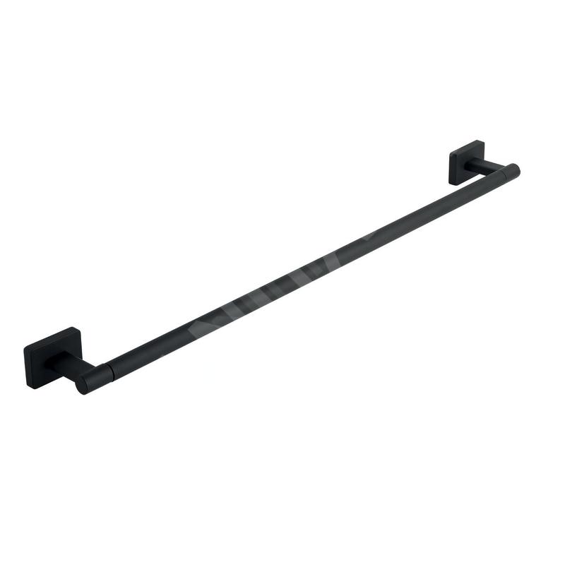 Novaservis Ferro Greta - Porte-serviettes, longueur 600 mm, noir mat AGR09BL