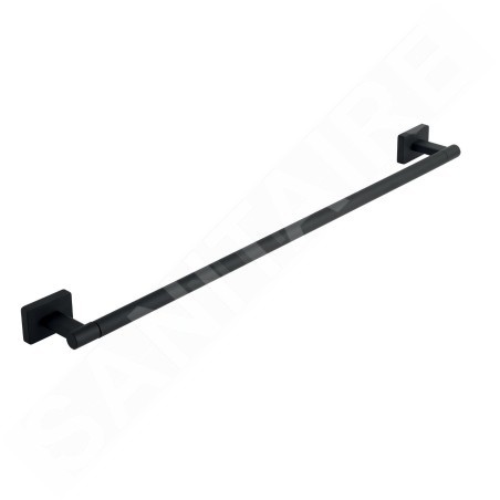 Novaservis Ferro Greta - Porte-serviettes, longueur 600 mm, noir mat AGR09BL
