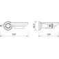 Novaservis Ferro Retro - Porte-savon avec support, chrome ARE02