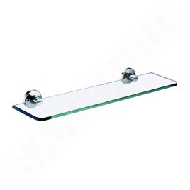 Novaservis Ferro Smile - Etagère, 500x140 mm, verre/acier inoxydable poli ASM13
