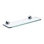 Novaservis Ferro Smile - Etagère, 500x140 mm, verre/acier inoxydable poli ASM13
