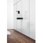 Nimco Kibo - Distributeur de savon avec support, verre dépoli/noir mat Ki-14031C-T-90