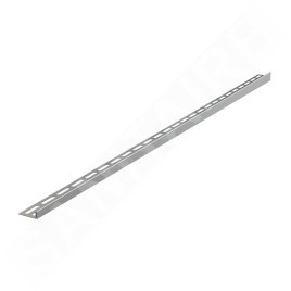 Alcadrain Douchegoten - Barre de mise à niveau du sol 1200 mm, gauche, hauteur de l'ourlet 12 mm, tapis en acier inoxydable