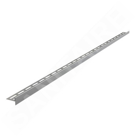 Alcadrain Douchegoten - Barre d'égalisation 1000 mm, droite, hauteur de l'ourlet 12 mm, tapis en acier inoxydable APZ902M/1000