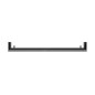 Keuco Reva - Porte-serviettes, longueur 600 mm, noir mat 12801370600