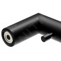 Keuco Reva - Porte-serviettes, longueur 600 mm, noir mat 12801370600