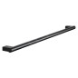Keuco Reva - Porte-serviettes, longueur de 800 mm, noir mat 12801370800