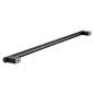 Keuco Reva - Porte-serviettes, longueur de 800 mm, noir mat 12801370800