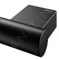 Keuco Reva - Porte-serviettes, longueur de 800 mm, noir mat 12801370800