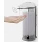 Compactor Clever - Distributeur de savon liquide sans contact, 510 ml, plastique noir/chrome RAN6026