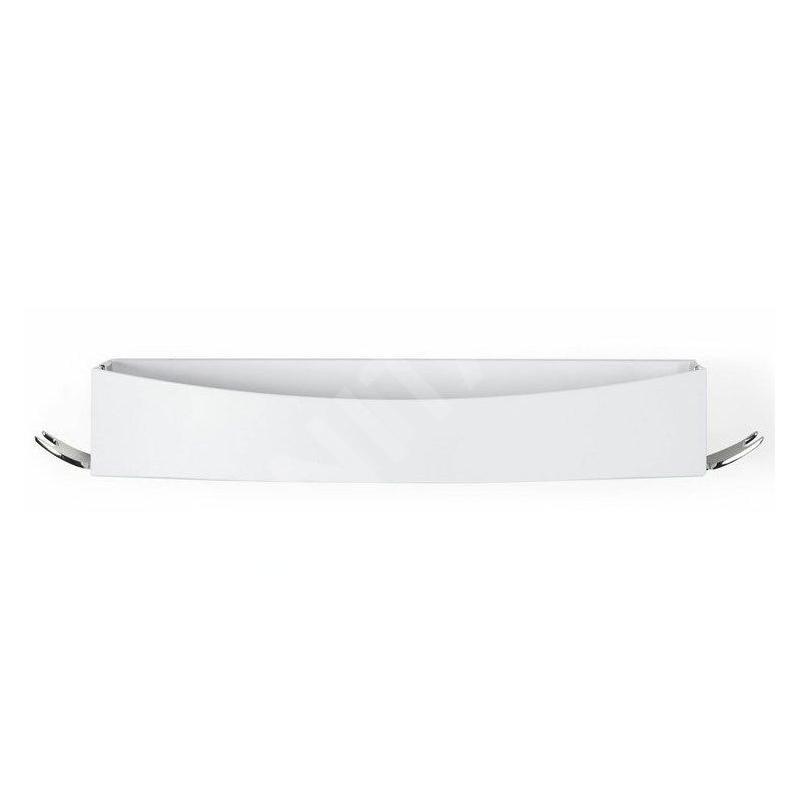 Compactor Clever Flip - Tablette avec crochets 440x110x70 mm, plastique blanc/chrome RAN9651