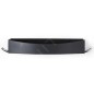 Compactor Clever Flip - Tablette avec crochets 440x110x70 mm, plastique noir/chrome RAN9652