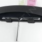 Compactor Clever Flip - Tablette avec crochets 440x110x70 mm, plastique noir/chrome RAN9652