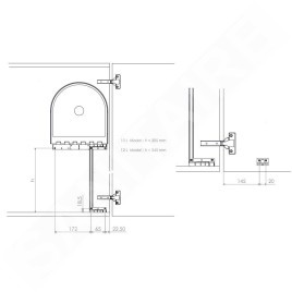 Elletipi Ring - Poubelle intégrée, 10 L PPI607/1ALL C10