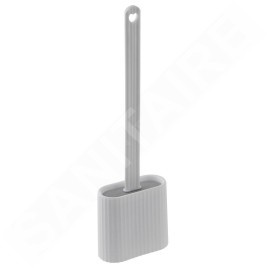 Aqualine Accessoires - Brosse WC mural avec support, blanc TF010