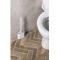 Aqualine Accessoires - Brosse WC mural avec support, blanc TF010