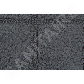 Sapho Ridder - Tapis de salle de bains Delhi 500x800 mm, avec antidérapant, gris foncé 1712300