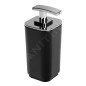 Sapho Gedy Seventy - Distributeur de savon à poser, noir/chrome 638214