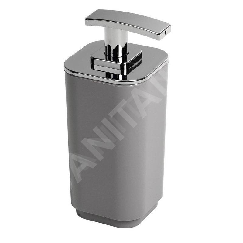Sapho Gedy Seventy - Distributeur de savon à poser, gris/chrome 638208