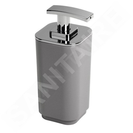 Sapho Gedy Seventy - Distributeur de savon à poser, gris/chrome 638208