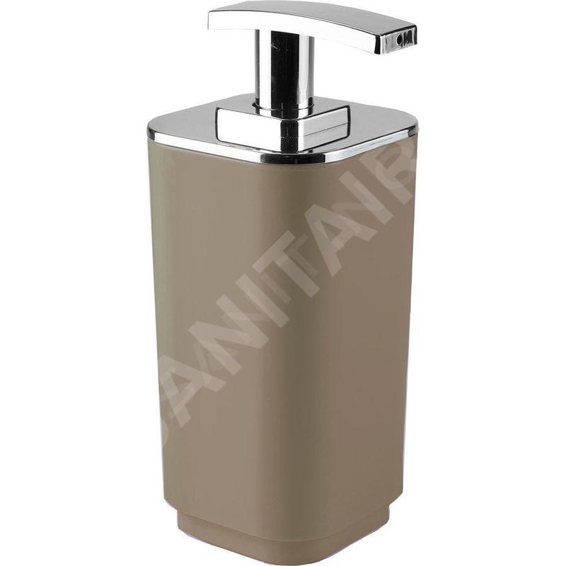Sapho Gedy Seventy - Distributeur de savon à poser, tortora/chrome 638252