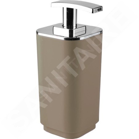 Sapho Gedy Seventy - Distributeur de savon à poser, tortora/chrome 638252