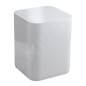 Sapho Gedy Seventy - Poubelle 8 l, blanc 630922