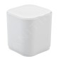 Sapho Gedy Seventy - Poubelle de table, 1,2 l, blanc 630822