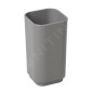 Sapho Gedy Seventy - Verre pour brosses à dents et dentifrice, à poser, gris 639808