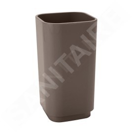 Sapho Gedy Seventy - Verre pour brosses à dents et dentifrice, à poser, tortora 639852