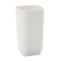 Sapho Gedy Seventy - Verre pour brosses à dents et dentifrice, à poser, blanc 639822