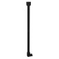 Sapho Accessoire Ridder - Support de tringle de douche d'angle, noir 59611