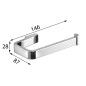 Sapho Gedy Samoa - Porte-papier toilette, chrome A82413