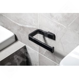 Sapho Gedy Samoa - Porte-papier toilette, noir mat A82414