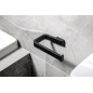 Sapho Gedy Samoa - Porte-papier toilette, noir mat A82414