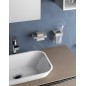 Sapho Gedy Samoa - Porte-savon avec support, verre dépoli/chrome A81113