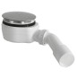 Bruckner Accessoires - Garniture de vidage pour receveurs, chrome 162.940.3