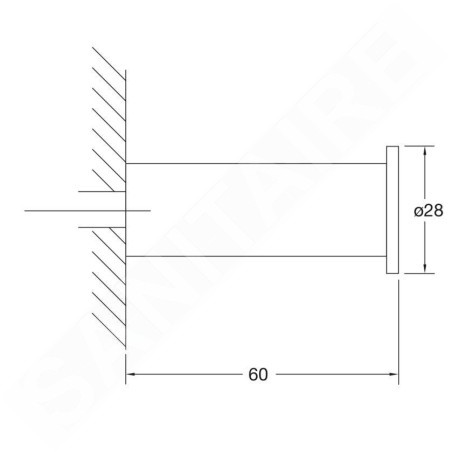 Steinberg 650 - Crochet, chrome 650 2450